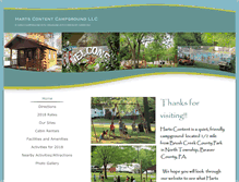 Tablet Screenshot of hartscontentcampground.com